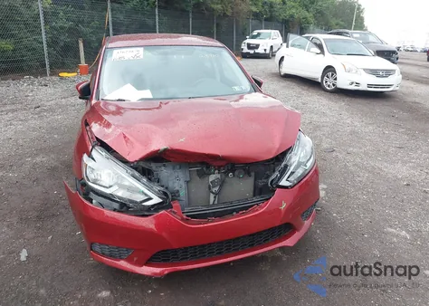 2016 Nissan Sentra Sv из США, поврежденный, VIN 3N1AB7AP0GY215920